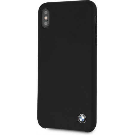 BMW backcover hoesje Silicone Apple iPhone XS Max Zwart - Hard Case