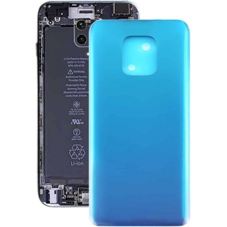Originele batterij achterkant voor Xiaomi Redmi 10X 5G (blauw)
