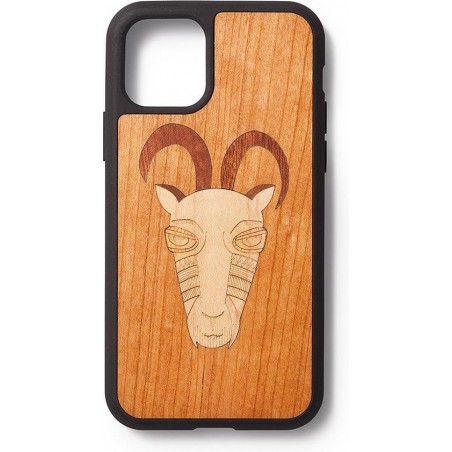 Houten Back Case iPhone 11 pro Capricorn