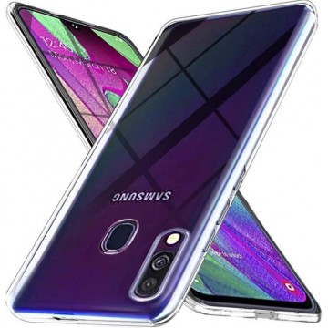 Samsung Galaxy A41 - Silicone Hoesje - Transparant