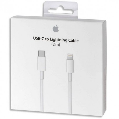 Apple USB-C naar Lightning kabel voor iPhone/iPad/iPod - 2 meter - wit