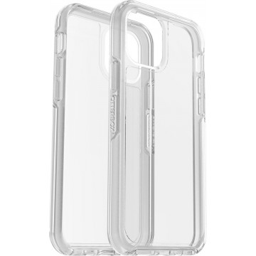 OtterBox symmetry clear case + AlphaGlass voor iPhone 12/iPhone 12 Pro - Transparant