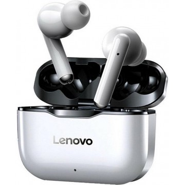 Draadloze Oordopjes - Lenovo LP1 - Volledig draadloze oordopjes - met Noise Cancelling - met Oplaad Case - Bluetooth 5.0