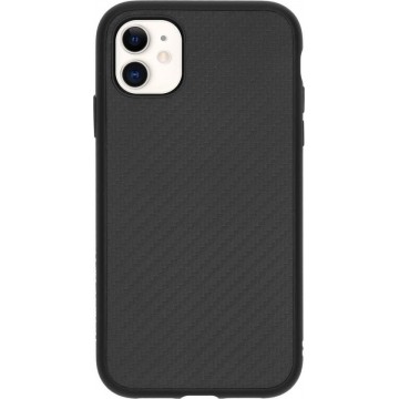 RhinoShield SolidSuit Backcover iPhone 11 hoesje - Carbon Fiber Black