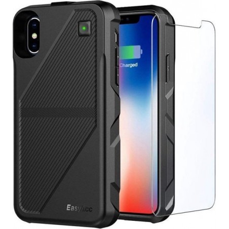 Batterij Case | 5.000 mAh | Wireless charging | incl. screenprotector | voor iPhone X/Xs