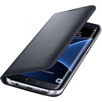 Origineel Samsung Hoesje | Samsung Galaxy S7 edge Flip Wallet | Zwart