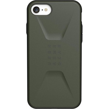 UAG Civilian Backcover iPhone SE (2020) / 8 / 7 / 6(s) hoesje - Groen