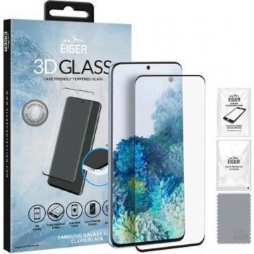 Eiger Case Friendly Samsung Galaxy S20 Plus Screen Protector - Zwart