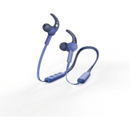 Hama Bluetooth®-koptelefoon Nekband In-ear Micro Ear-hook Blauw