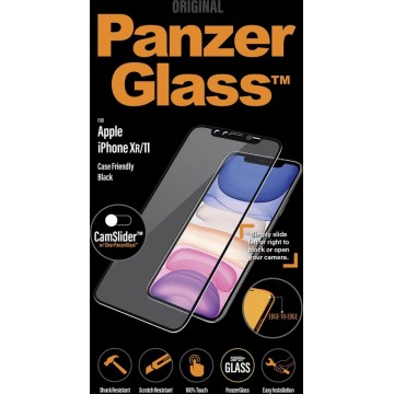 PanzerGlass iPhone XR/11 CF CamSl Black