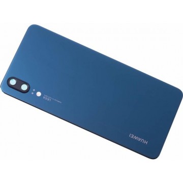 Huawei P20 Dual Sim (EML-L29) Accudeksel, Blauw, 02351WKU
