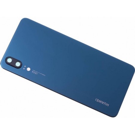 Huawei P20 Dual Sim (EML-L29) Accudeksel, Blauw, 02351WKU