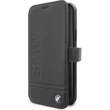 iPhone 11 Pro Bookcase hoesje - BMW - Effen Zwart - Leer