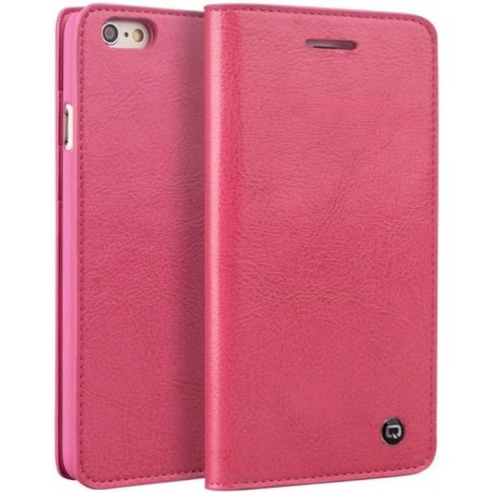 qialino leren wallet iphone 6 s roze