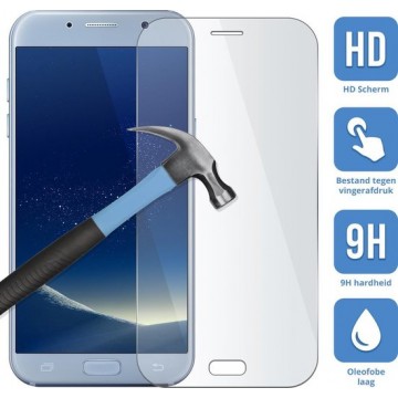 Sterke screenprotector voor Samsung Galaxy A3 2017 2.5D 9H tempered glass