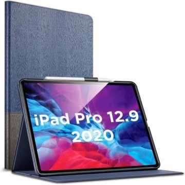 Fold Case ESR | Apple iPad Pro 12.9 (2020) Simplicity Holder Case - Denim Blauw