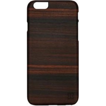 Man & Wood iPhone 6 Plus Back case Wood Ebony Black
