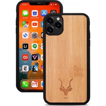 Houten iPhone 11 Pro Max hoesje van Kudu
