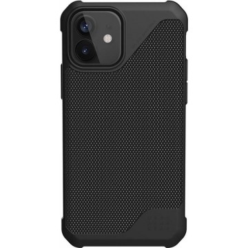 UAG - iPhone 12 Pro Hoesje - Back Case Metropolis LT Stof Zwart
