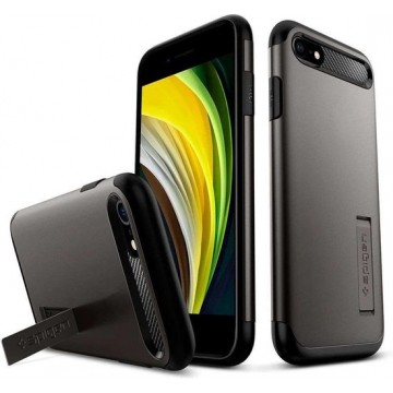 Spigen Slim Armor Apple iPhone SE 2020 Case - Gunmetal