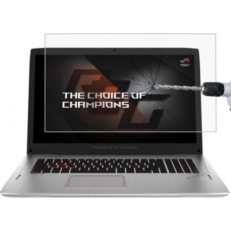 Let op type!! Laptop scherm HD getemperd glas beschermfolie voor de ASUS ROG GL702VM (7e generatie Intel Core) 17.3 inch