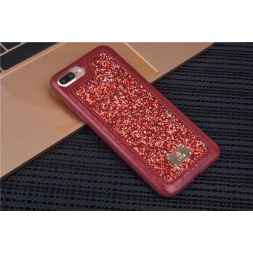 UNIQ Accessory iPhone 7-8 Plus Hard Case Backcover glitter - Rood