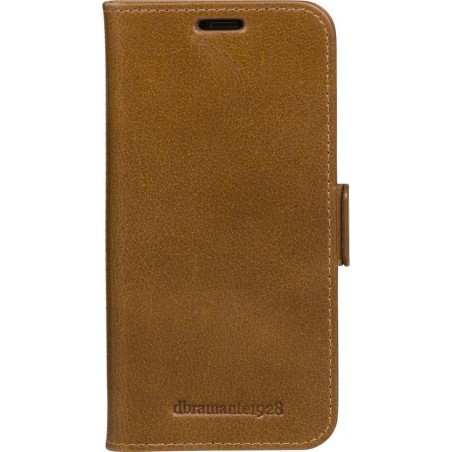 DBramante slim wallet bookcover Copenhagen - tan - voor Apple iPhone 11