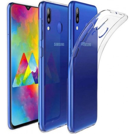 Samsung Galaxy M20 - Silicone Hoesje - Transparant