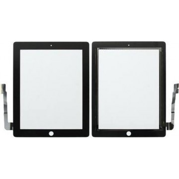 Let op type!! Touch Panel for New iPad (iPad 3) / iPad 4   Black(Black)