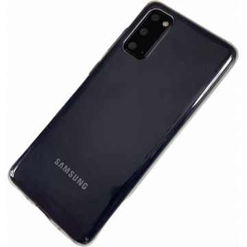 Samsung Galaxy S20 - Silicone dun hoesje Willem transparant