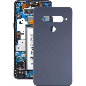 Let op type!! Batterij achterkant voor LG G8s ThinQ / LM-G810 LM-G810EAW(Zwart)