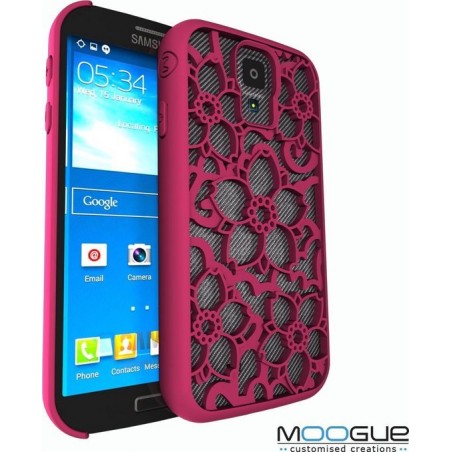 Samsung Galaxy S4 - 3D print hoesje - Roze - Cherry Blossom