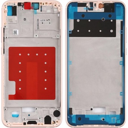 Frontbehuizing LCD Frame Bezel voor Huawei P20 Lite / Nova 3e (Pink)