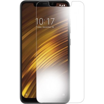 MMOBIEL Glazen Screenprotector voor Xiaomi Pocophone F1 - 6.18 inch 2018 - Tempered Gehard Glas - Inclusief Cleaning Set
