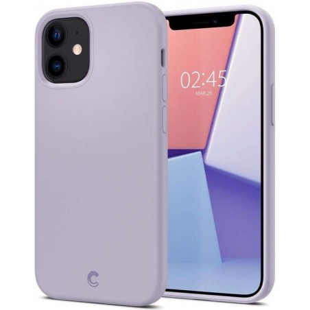 Spigen Apple iPhone 12 Mini Cyrill Silicone Case - Telefoonhoesje - Hoesje - Lavendel