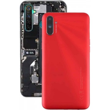 Batterij-achterklep voor OPPO Realme C3 (rood)