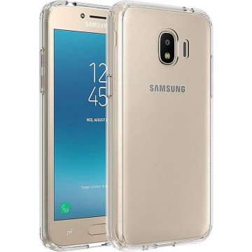 EmpX.nl Samsung Galaxy J2 Pro (2018) TPU Transparant Siliconen Back cover