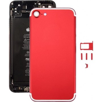 iPhone 7 Rear Housing Assembly w/ Parts (Red)