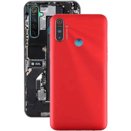 Batterij-achterklep voor OPPO Realme C3 (3 camera's) (rood)