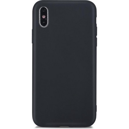 Backcover hoesje voor Apple iPhone Xs Max - Zwart