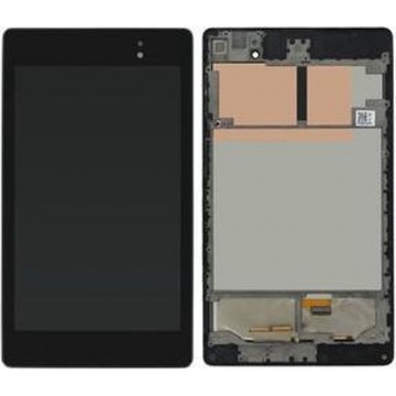 Nexus 7 (2013) LCD Assembly w/ Front Housing 3G - Black