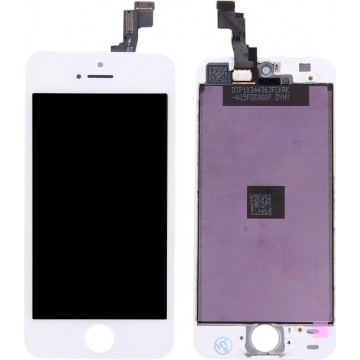 Let op type!! LCD Screen and Digitizer Full Assembly for iPhone 5S (White)
