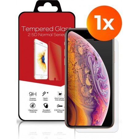 iPhone X en XS Glazen Screenprotector |Gehard Beschermglas | Tempered Glass