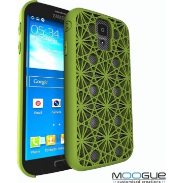 Samsung Galaxy S4 - 3D print hoesje - Groen - Sparkly