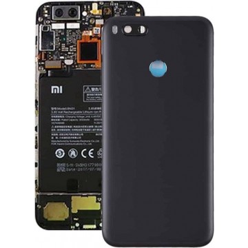 Let op type!! Back Cover with Camera Lens for Xiaomi Mi 5X / A1(Black)