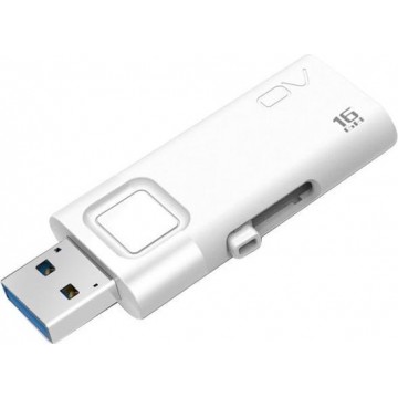 Let op type!! OV 16GB U-extra USB 3 0 flash disk (wit)