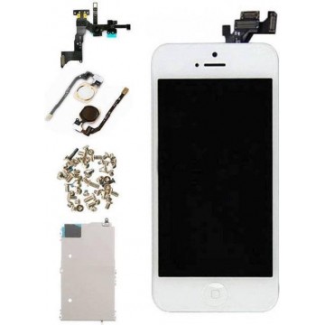 Voor Apple iPhone 5 - AA+ Voorgemonteerd LCD scherm Wit