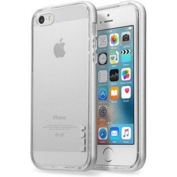 LAUT Exo-Frame iPhone 5/5S/SE Silver