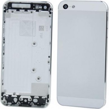 Let op type!! Original Back Cover for iPhone 5 (Silver)