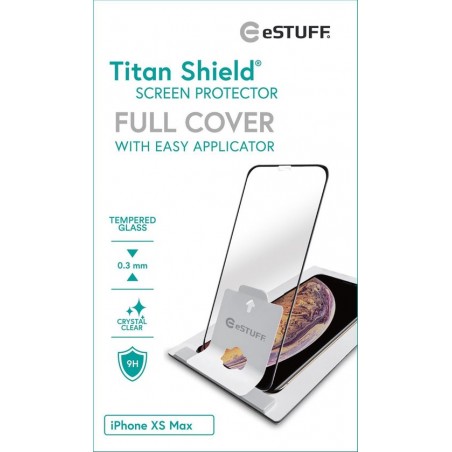 eSTUFF Titan Shield Doorzichtige schermbeschermer Mobiele telefoon/Smartphone Apple 1 stuk(s)